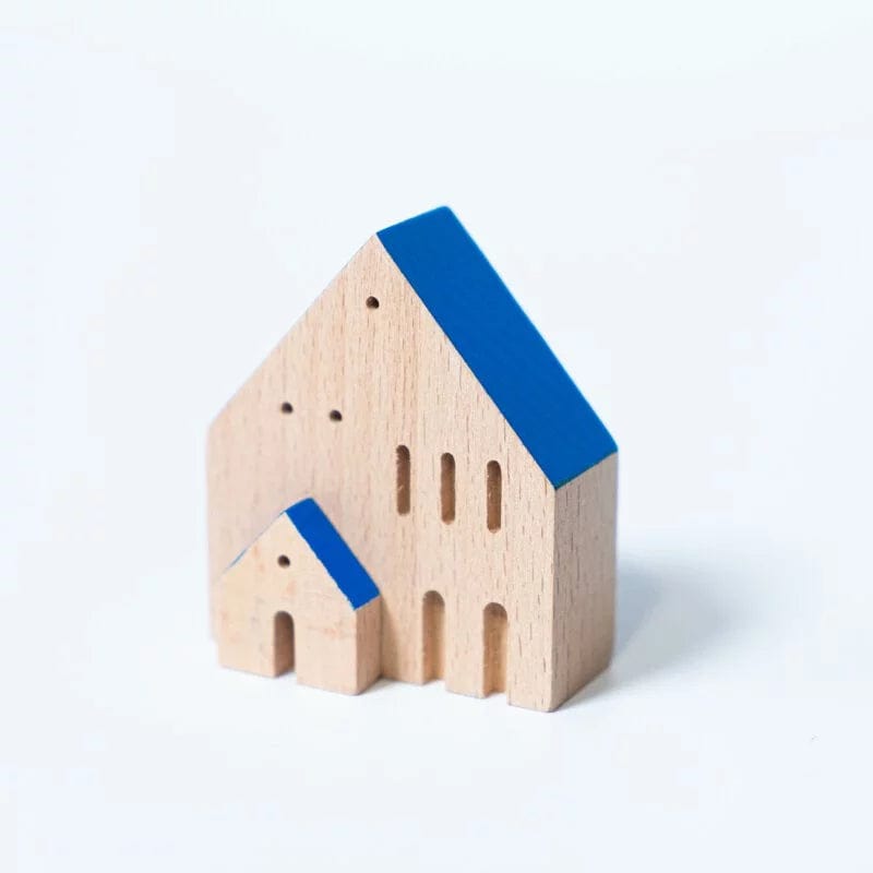 Eguchi Toys Landscape Blocks Landscape Blocks Blue House (7919309652216)