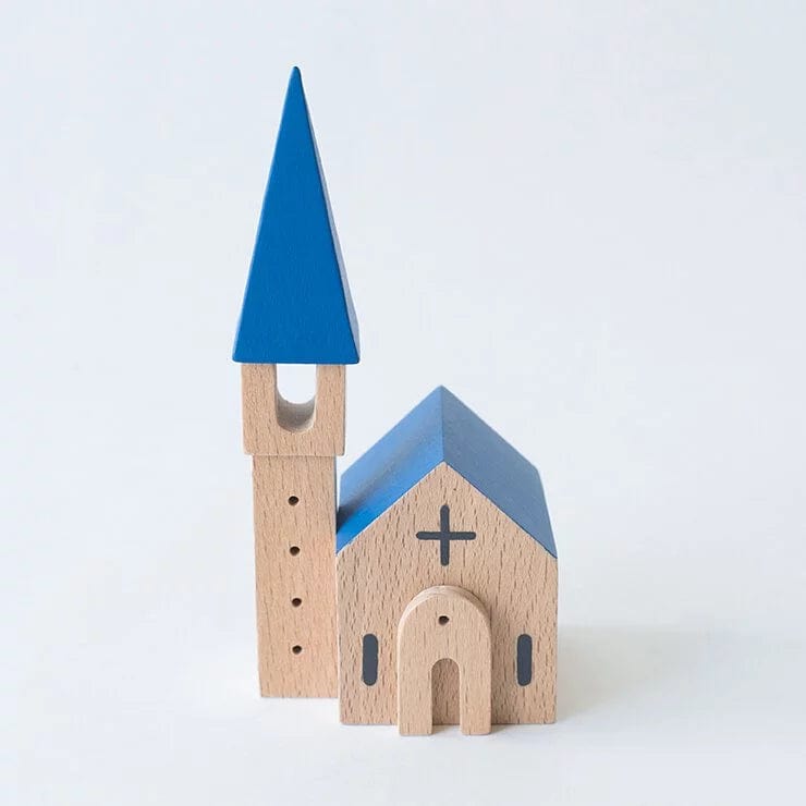 Eguchi Toys Landscape Blocks Landscape Blocks Church (7892361216248)