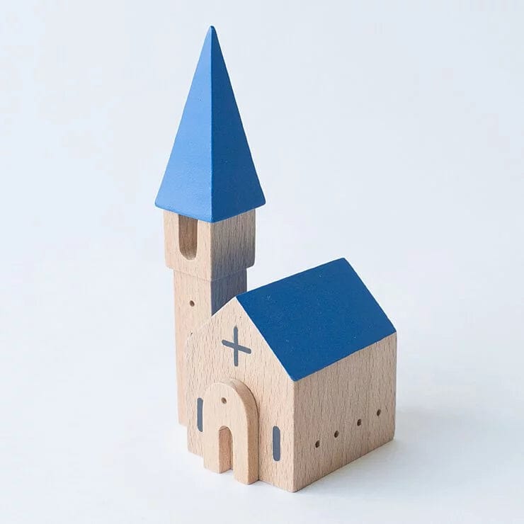 Eguchi Toys Landscape Blocks Landscape Blocks Church (7892361216248)
