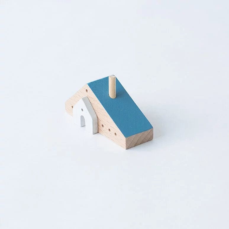 Eguchi Toys Wooden toy Landscape Blocks Green House (7893120844024)