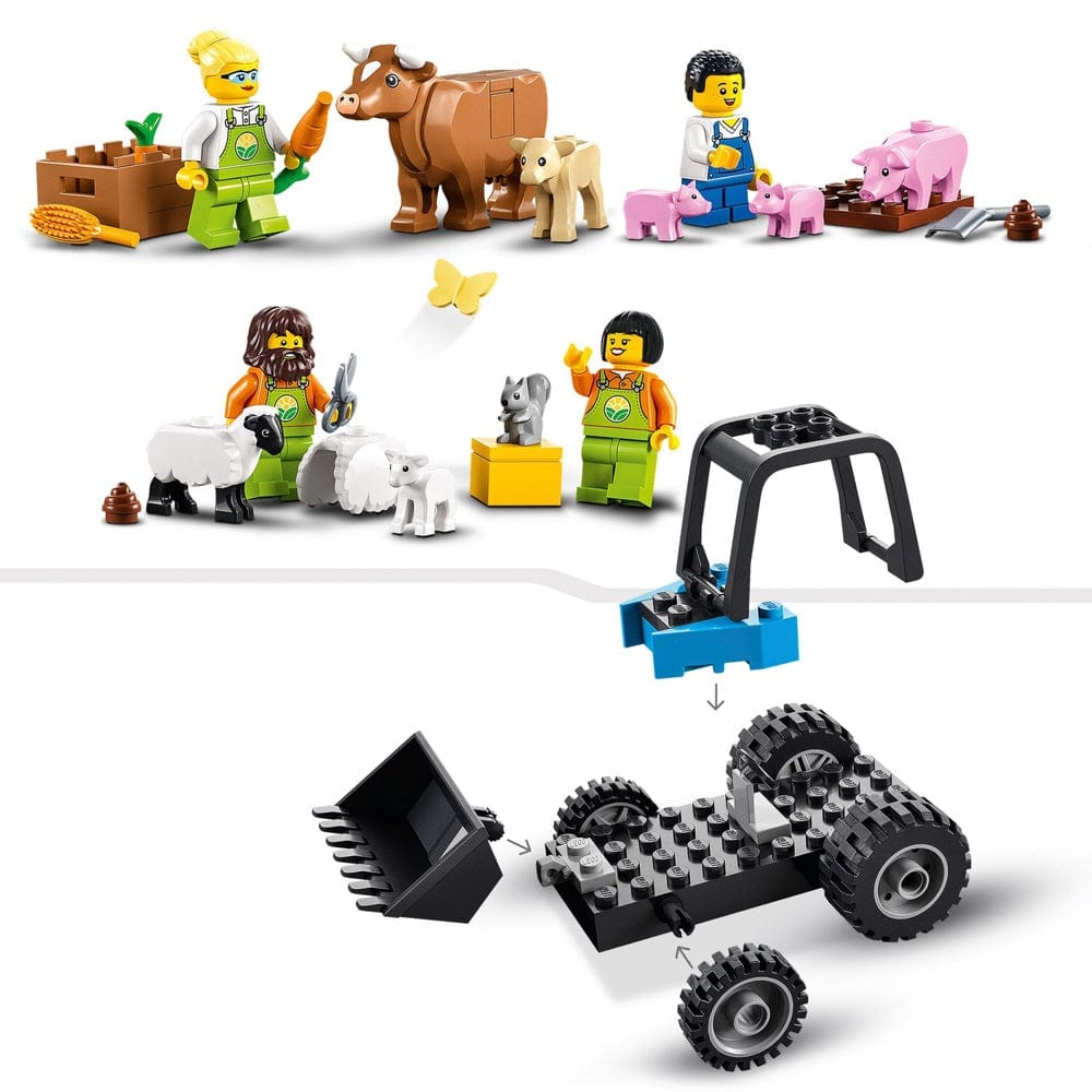 Lego Lego & Construction Toys LEGO 60346 City Barn & Farm Animals (7867664466168)