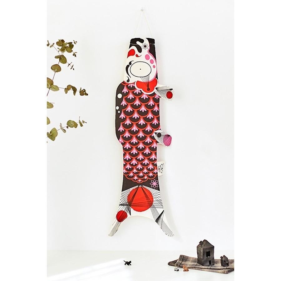 Madame Mo Koinobori Elegant Black Small K005 - Wigwam Toys Brighton (6650374979744)