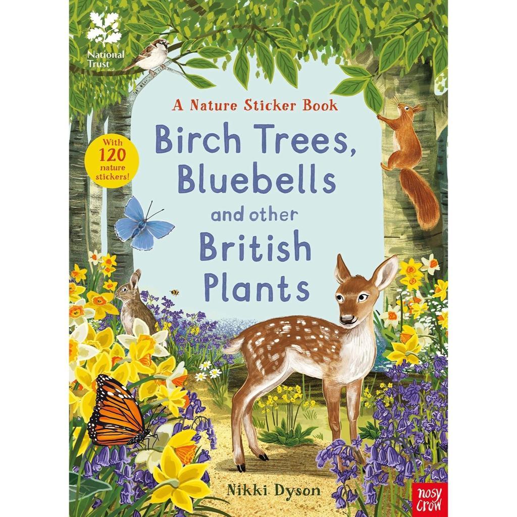 Nosy Crow Sticker Book National Trust: Birch Trees, Bluebells and Other British Plants by Nikki Dyson (6798790852768)