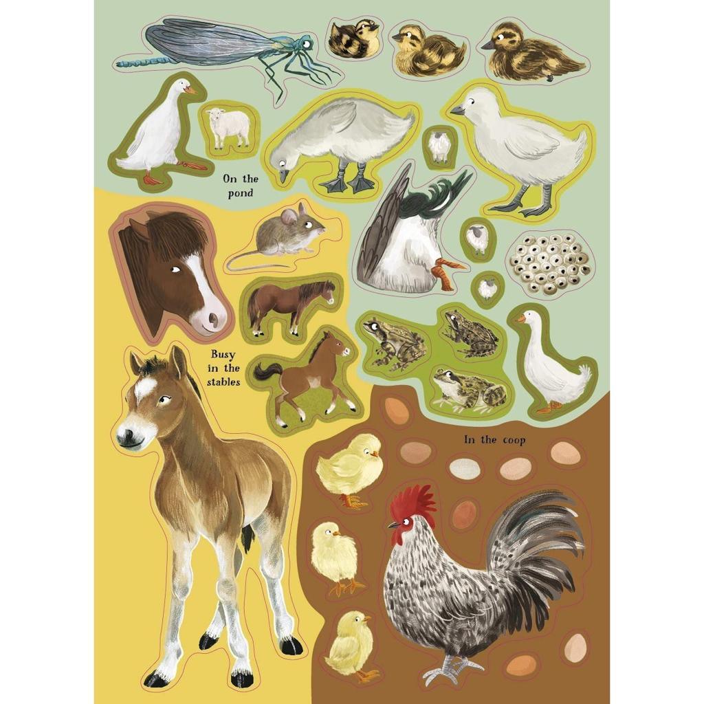 Nosy Crow Books National Trust: Horses, Hens and Other British Farm Animals by Nikki Dyson (7758287241464)