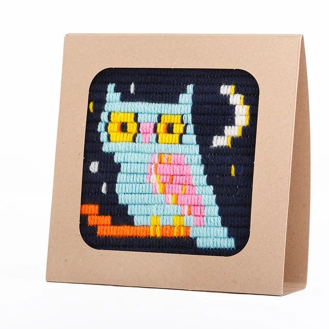 SOZO Embroidery Kit Owl Needlepoint Kit (7832012488952)