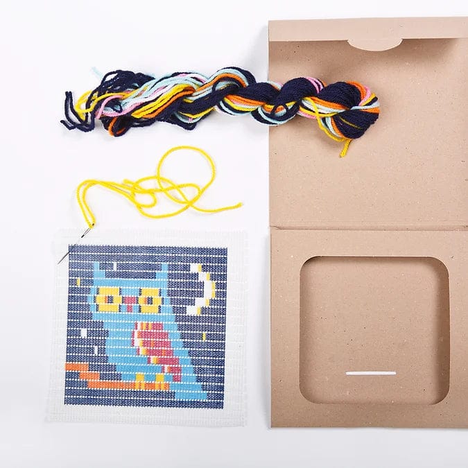 SOZO Embroidery Kit Owl Needlepoint Kit (7832012488952)