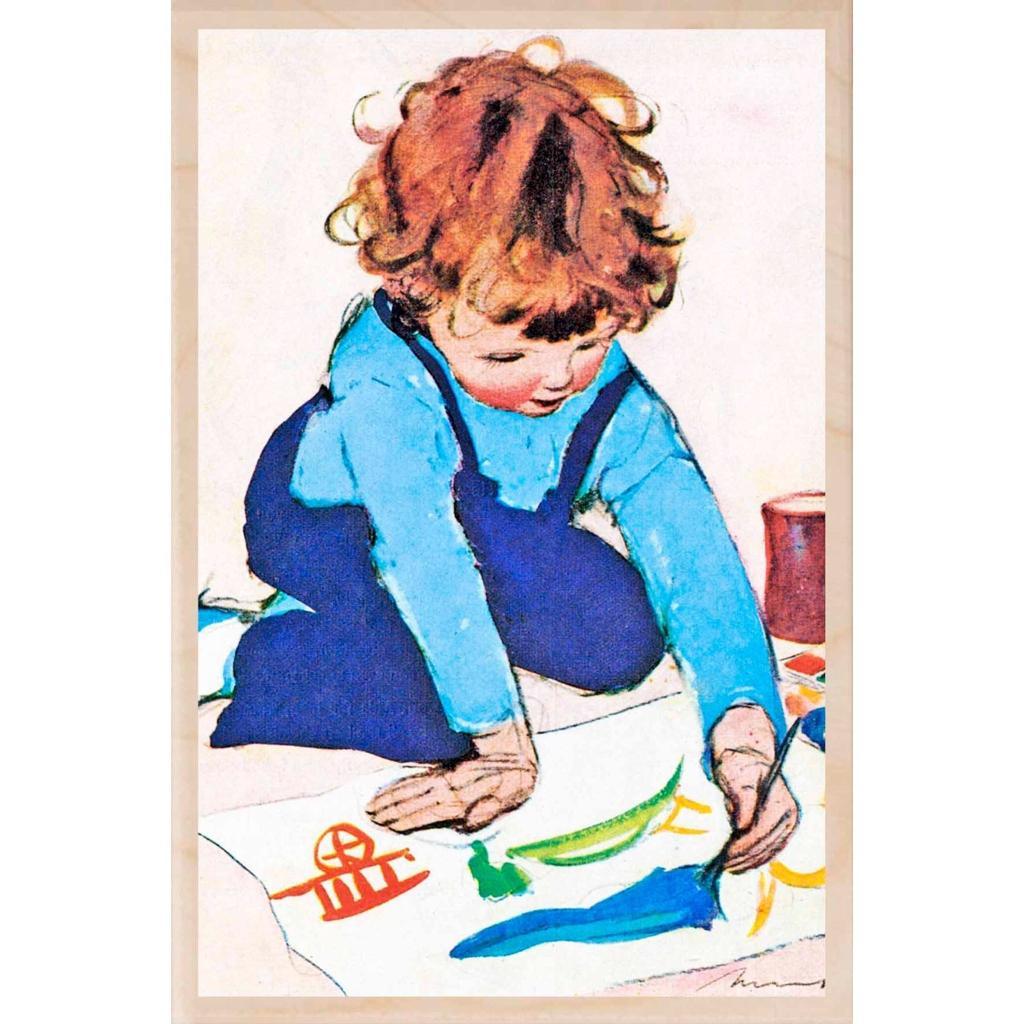 The Wooden Postcard Company Postcard Painting Wooden Postcard (7078265749664)