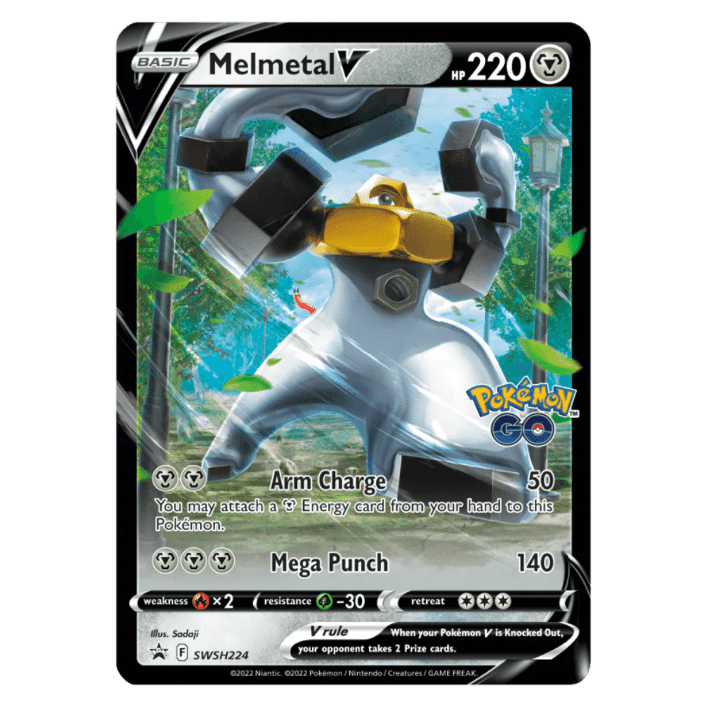 Pokémon Pokémon Trading Card Game Pokémon GO Melmetal V Battle Deck (7734258532600)