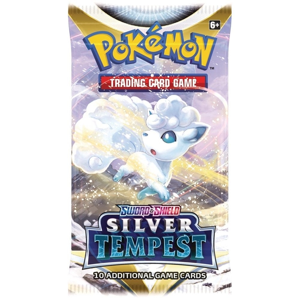 Pokémon Pokemon Trading Card Game Pokémon TCG: Sword & Shield - Silver Tempest Booster Pack (7868527706360)