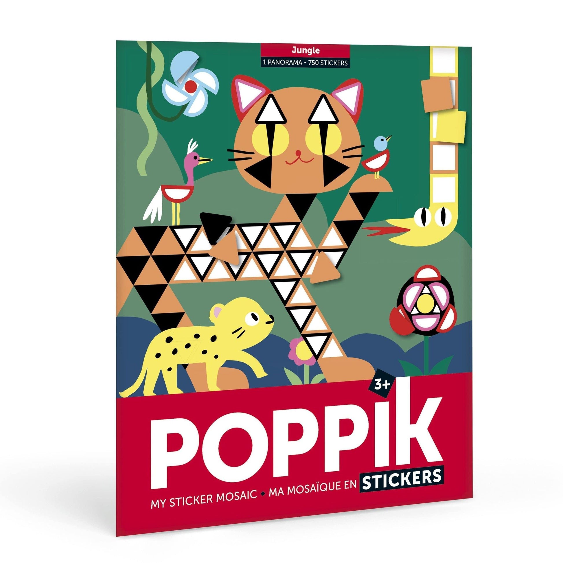 Poppik Creative Stickers Jungle - Wigwam Toys Brighton (5836266995872)