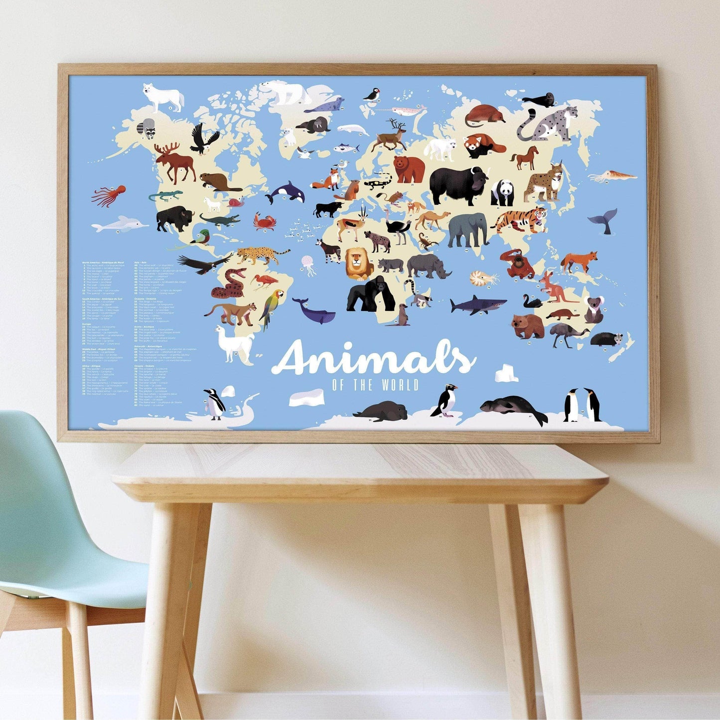 Poppik Discovery Stickers Animals of the World Wigwam Toyshop (5423804022944)