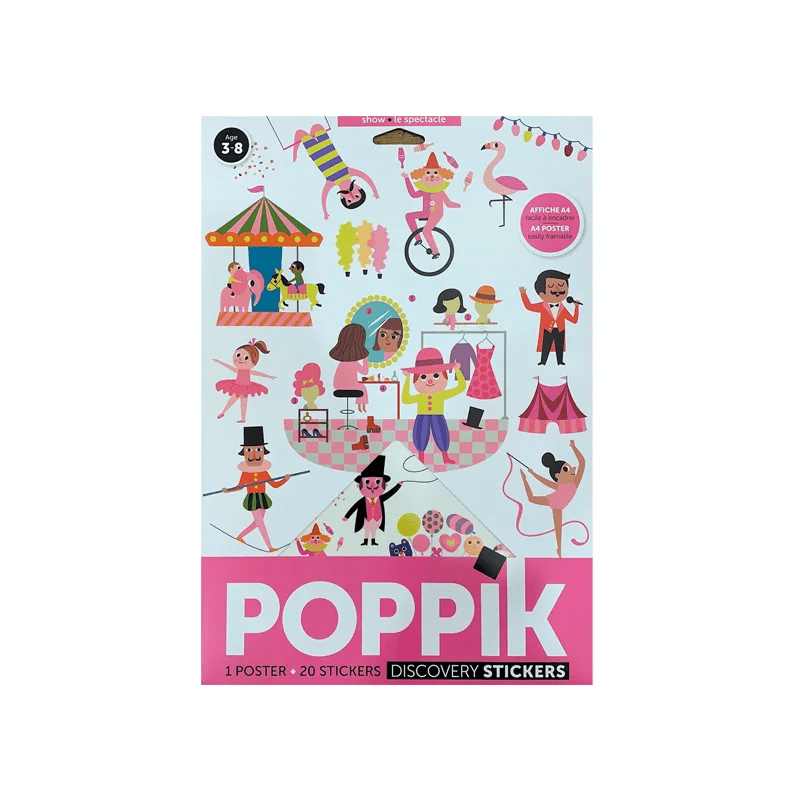 Poppik Stickers Poppik Discovery Stickers Show (7829991260408)