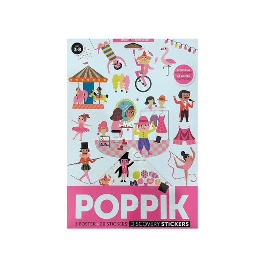Poppik Stickers Poppik Discovery Stickers Show (7829991260408)
