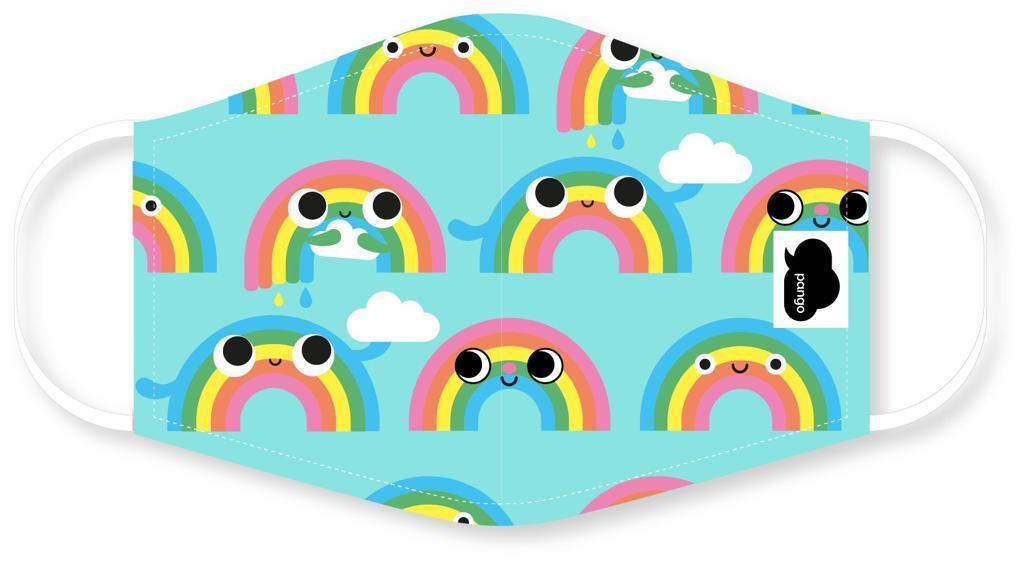 Rainbows Children's Cloth Face Mask Wigwam Toyshop (5366239920288)