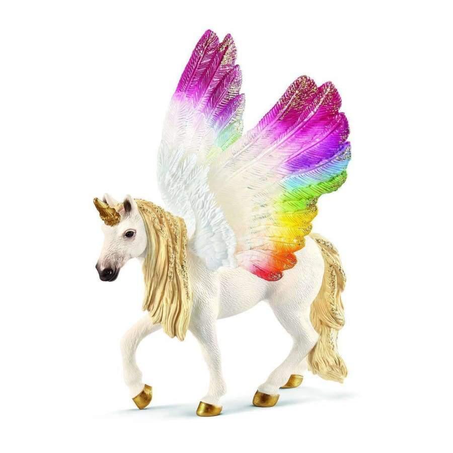Schleich Bayala 70576 Winged Rainbow Unicorn Mare - Wigwam Toys Brighton (4292171759754)