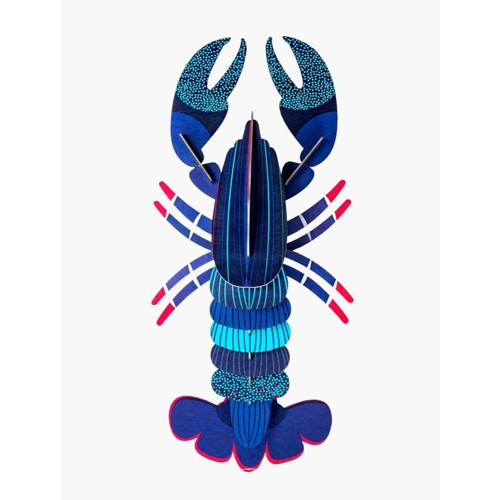 studio ROOF Wall Decoration Studio Roof Blue Lobster Wall Decoration (7095790272672)