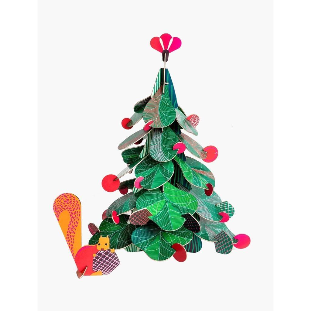 studio ROOF 3D Model Kit Studio Roof Christmas Tree, Squirrel (7023698772128)