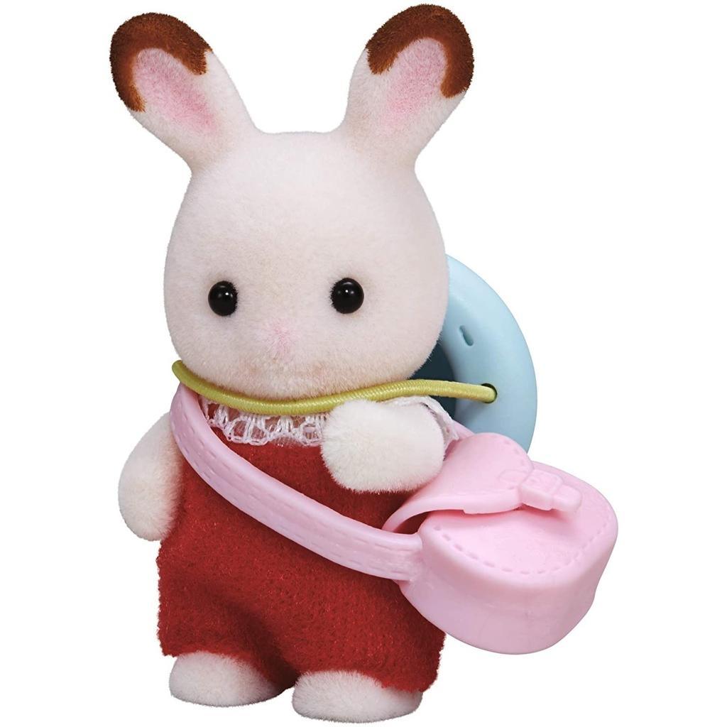 Epoch Sylvanian Families Sylvanian Families 5405 Chocolate Rabbit Baby (4569517523082)