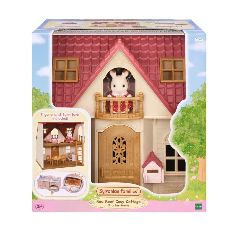 Epoch Sylvanian Families Sylvanian Families 5567 Red Roof Cosy Cottage Starter Home (7872286949624)
