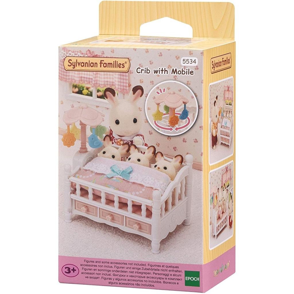 Sylvanian Families Crib with Mobile 5534 - Wigwam Toys Brighton (5987224813728)