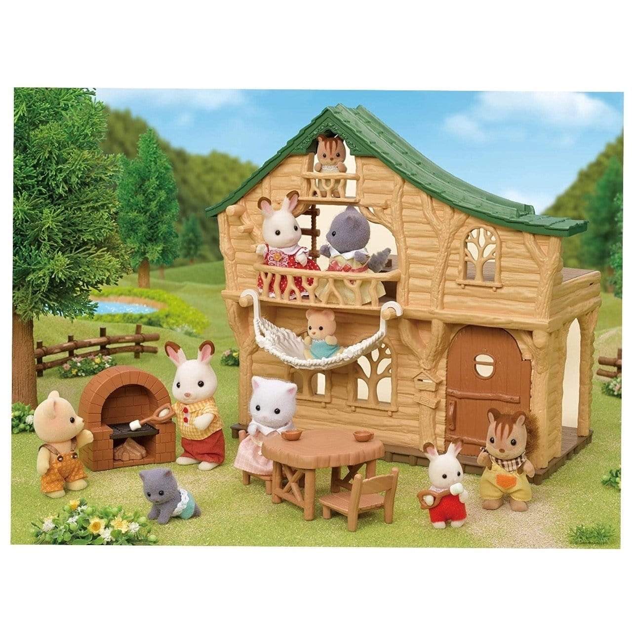 Sylvanian Families Lakeside Lodge - Wigwam Toys Brighton (4853037531274)