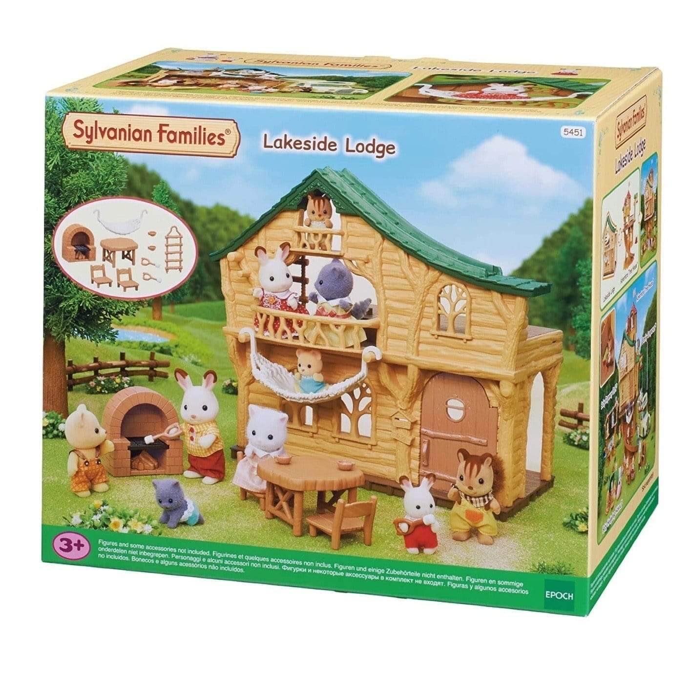 Sylvanian Families Lakeside Lodge - Wigwam Toys Brighton (4853037531274)