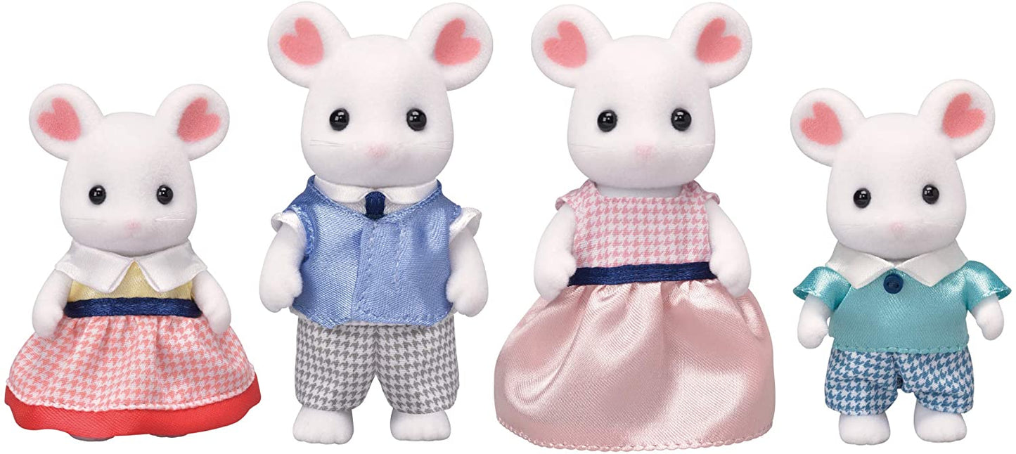 Sylvanian Families Marshmallow Mouse Family - Wigwam Toys Brighton (5764694245536)