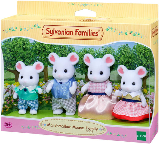Sylvanian Families Marshmallow Mouse Family - Wigwam Toys Brighton (5764694245536)