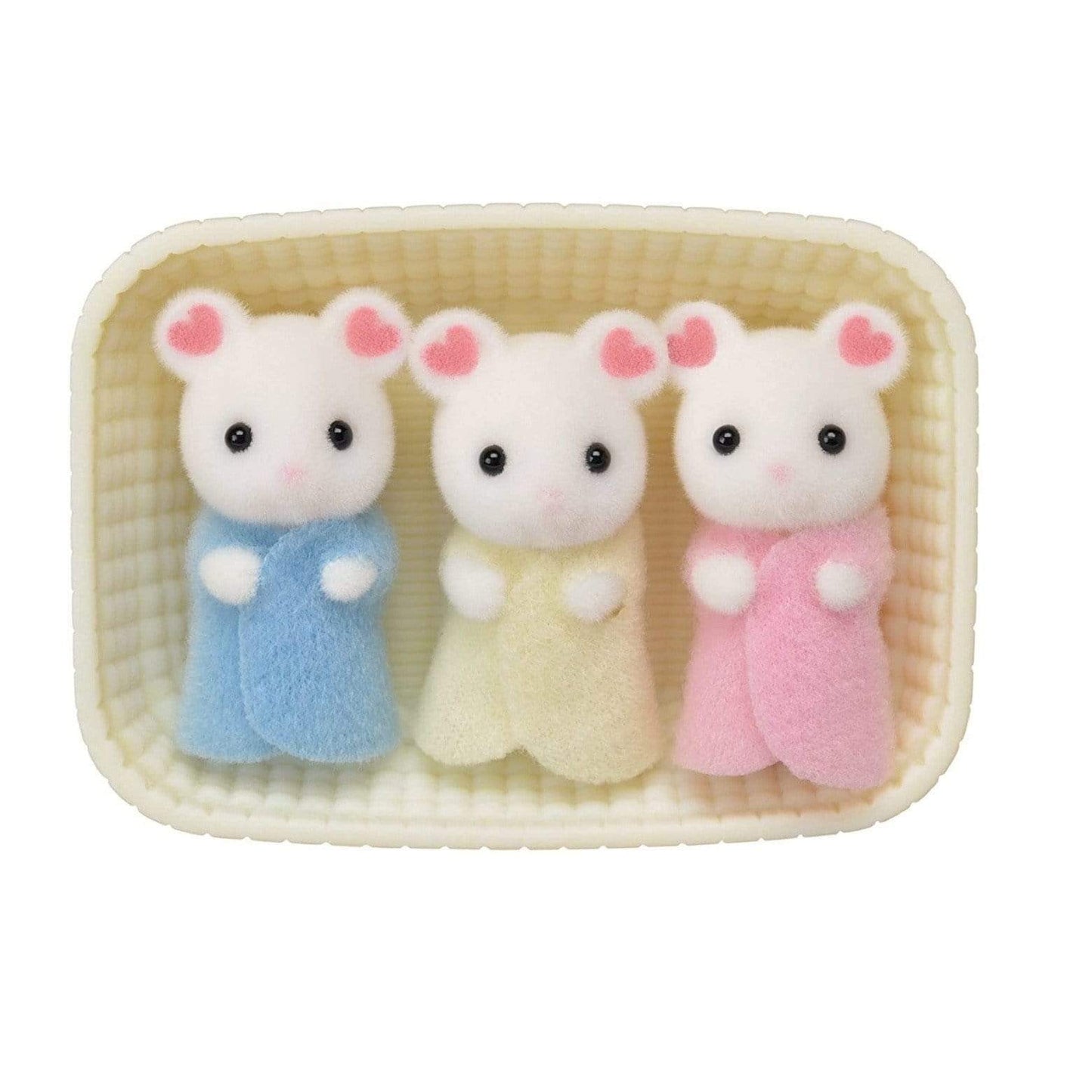 Sylvanian Families Marshmallow Mouse Triplets Wigwam Toyshop (1894875660359)