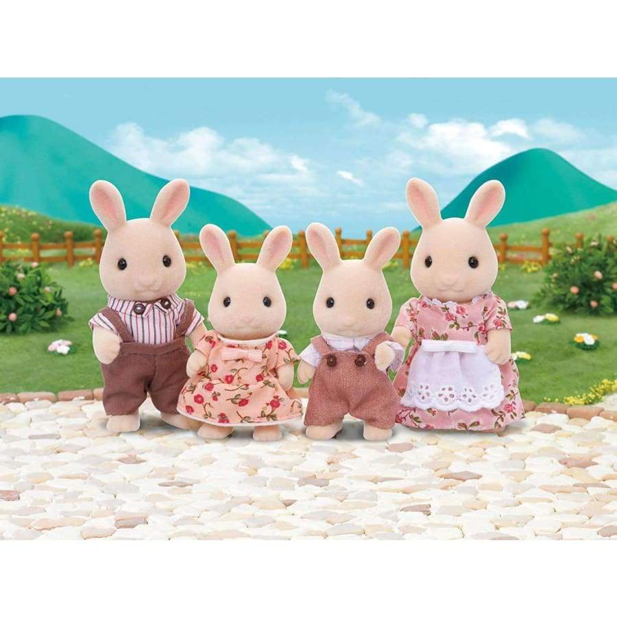 Sylvanian Families Milk Rabbit Family Wigwam Toyshop (4368426107018)