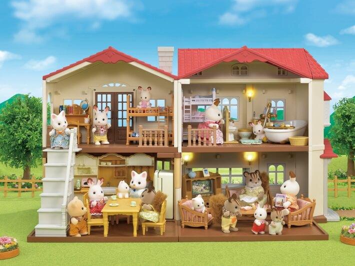 Sylvanian Families Red Roof Country Home - Wigwam Toys Brighton (5766991806624)