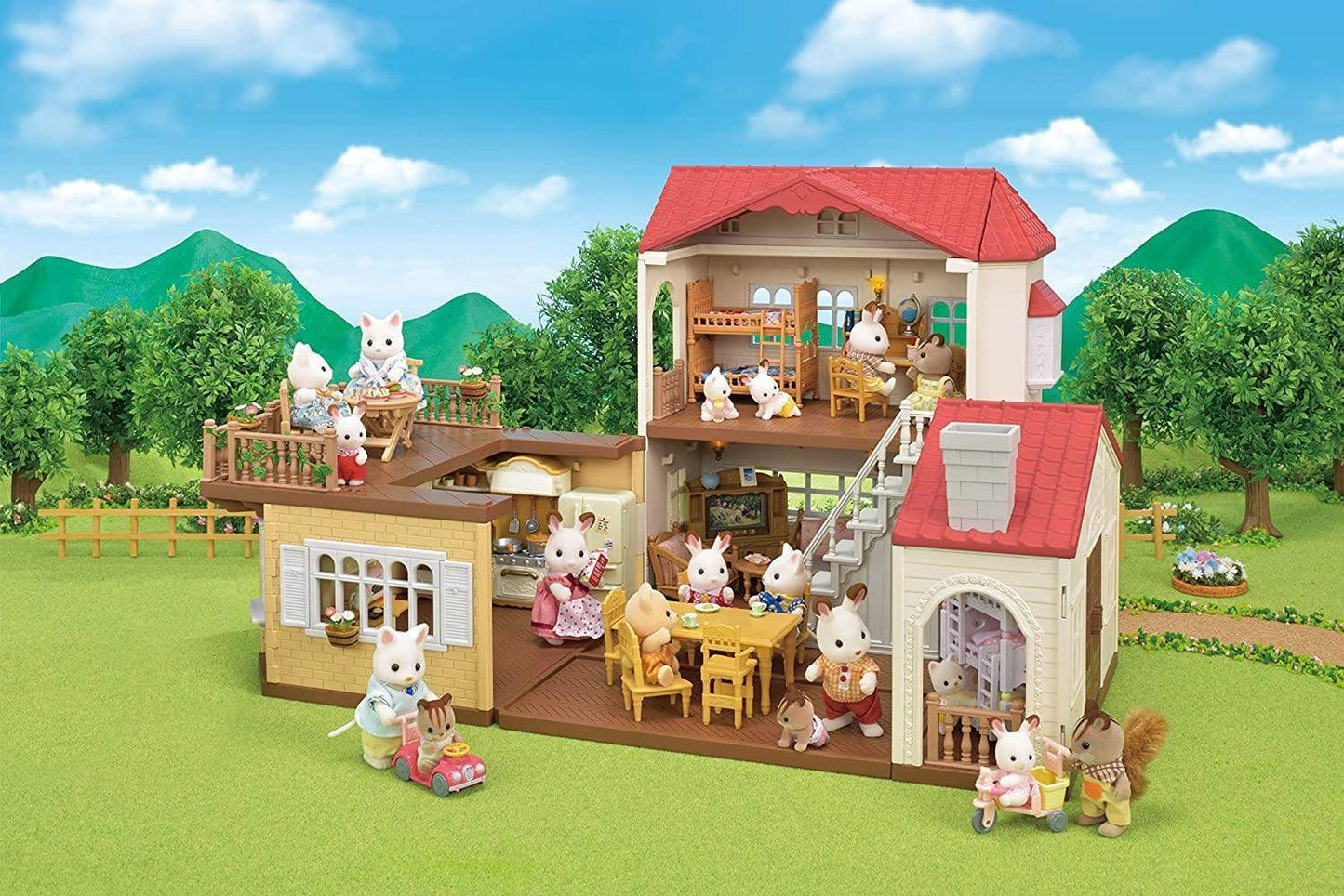 Sylvanian Families Red Roof Country Home Wigwam Toyshop (5766991806624)