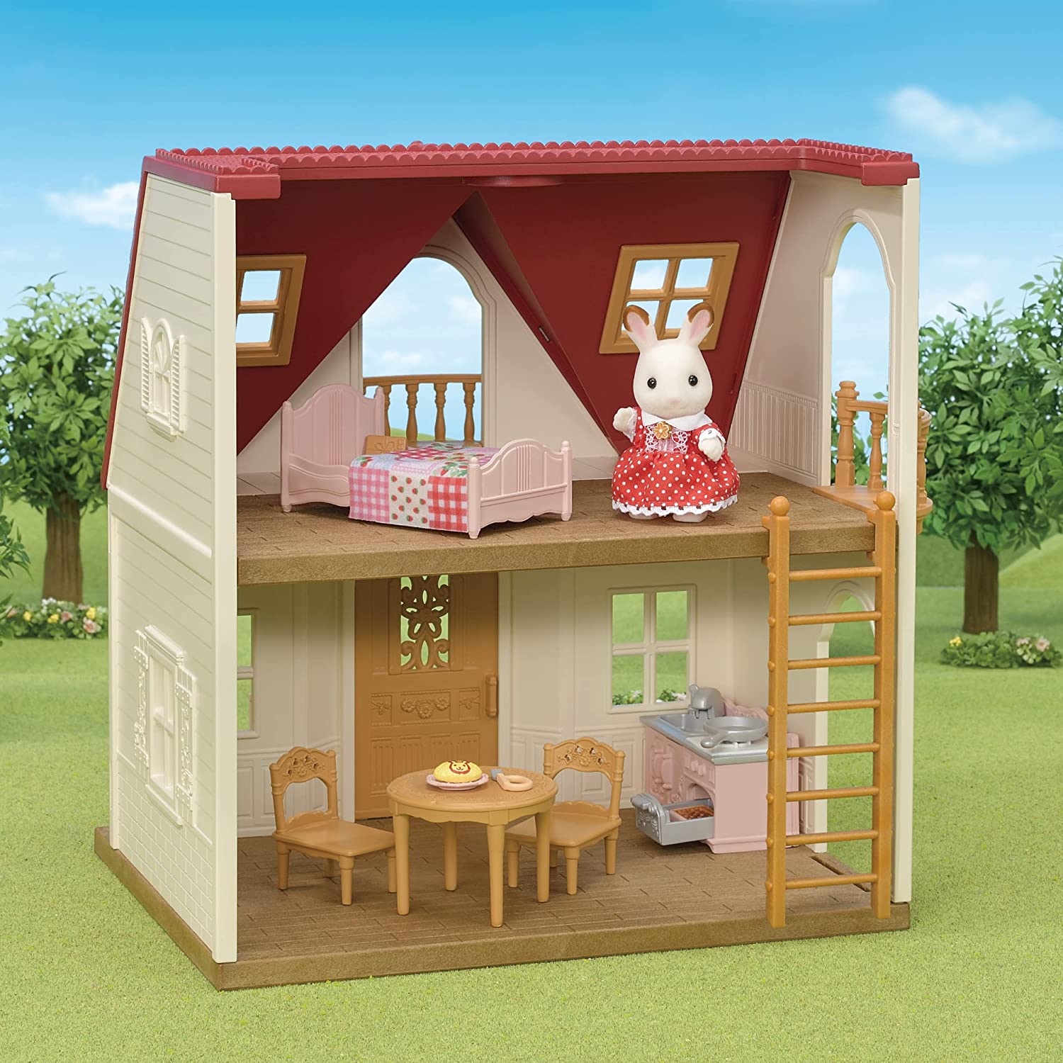 Epoch Sylvanian Families Sylvanian Families5567 Red Roof Cosy Cottage (7872286949624)