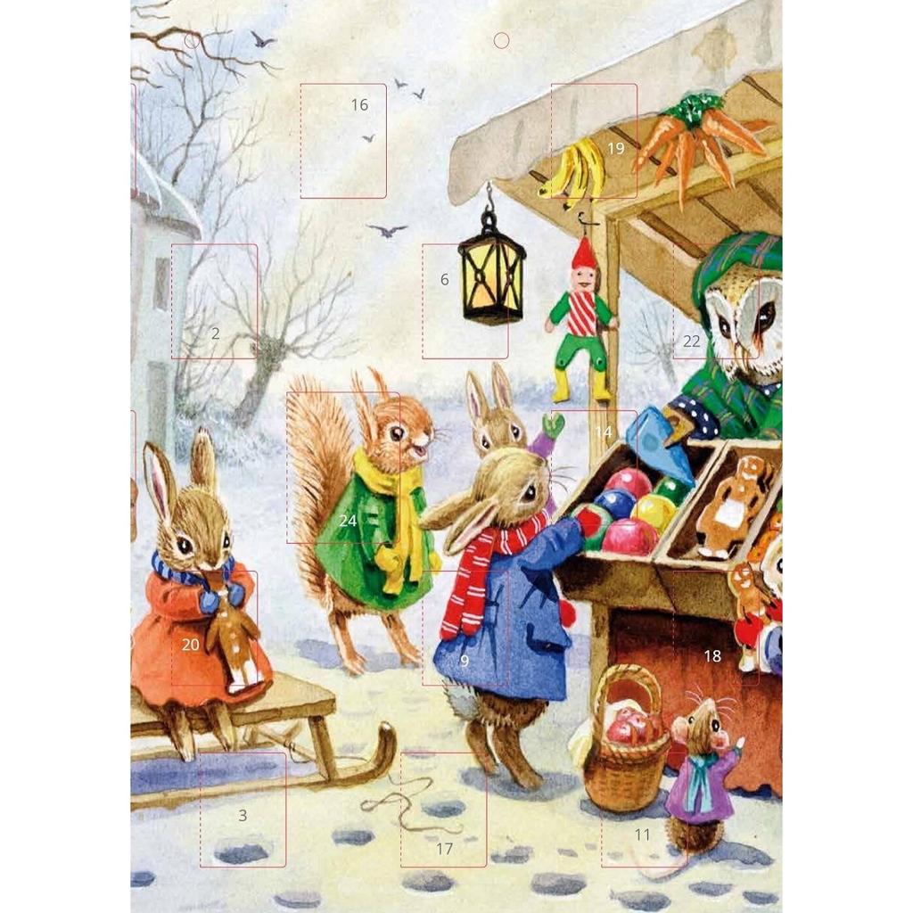 The Porch Fairies Advent Calendar The Gingerbread Seller Advent Calendar (7825043915000)