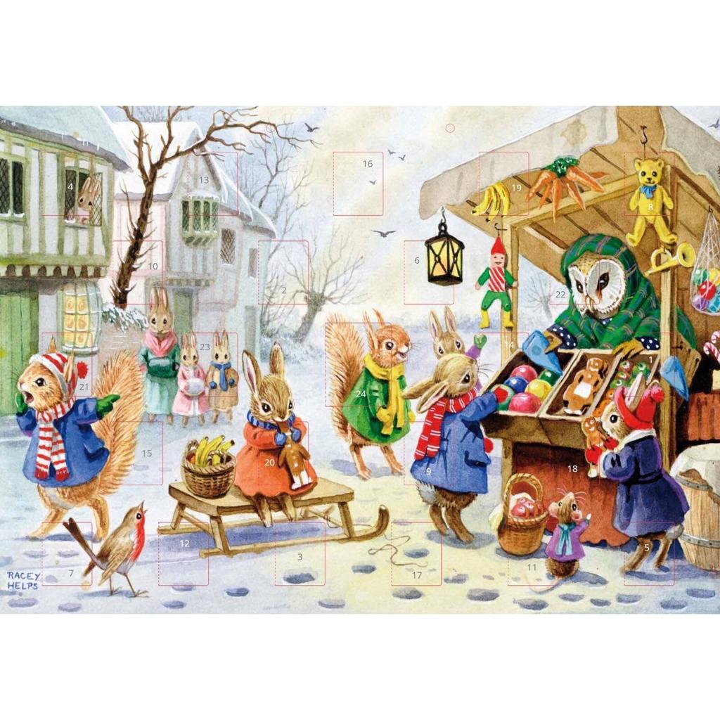 The Porch Fairies Advent Calendar The Gingerbread Seller Advent Calendar (7825043915000)